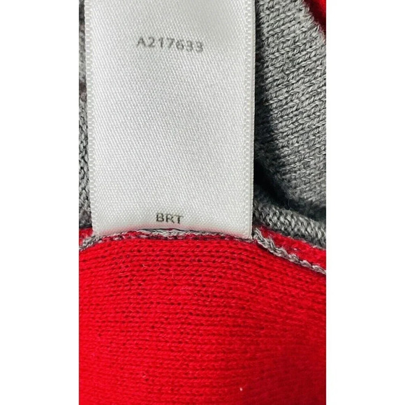 Quacker Factory Fooler Top Large Polka Dot Cardigan Sweater Ornate Buttons Gray - Picture 7 of 10